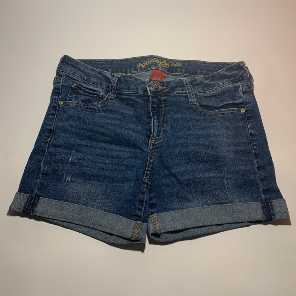 Mid-Rise Jean Shorts